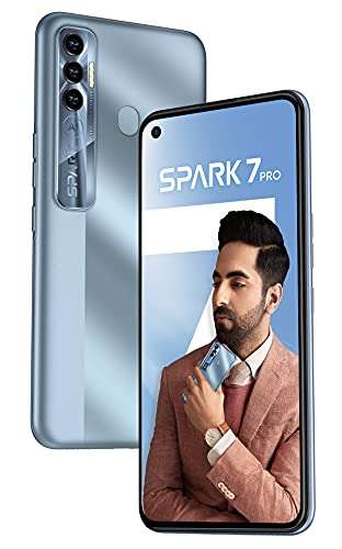 TECNO Spark 7 Pro (Alps Blue, 4GB RAM 64GB Storage) 6