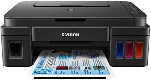 Canon PIXMA MegaTank G3000 All in One WiFi Inktank Colour Printer with 2 Additional Black Ink Bottle 2