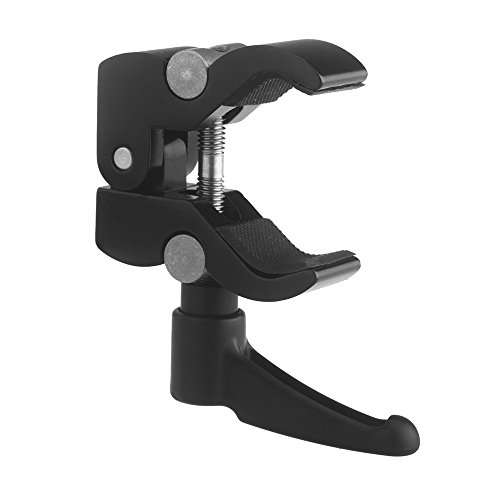 Andoer Camera Magic Friction Arm Small Super Clamp Crab Pliers Clip Small-Size 4.9cm Bite Black 2