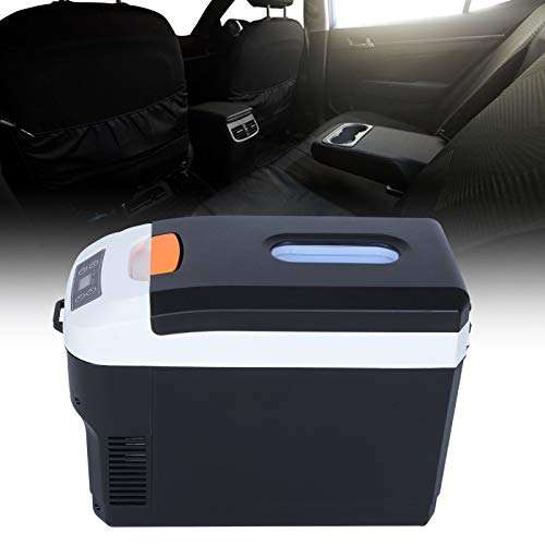 Mini Refrigerator, Practical Car Refrigerator, Digital Display Dual-Use Intelligent Portable for Home Office Car(Pink) 3