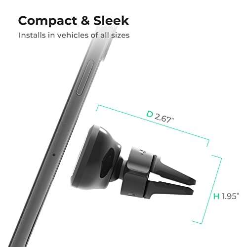 iOttie iTap 2 Magnetic Air Vent Car Mount Holder, Cradle for Samsung Galaxy S22, Google Pixel 7, Motorola Moto G, OnePlus 10, Sony Xperia & Other Android Smartphones & Other Smartphones 3