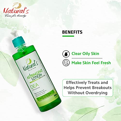 Natural's Care For Beauty Astringent Lotion for Face with Oily Skin and Pimples 500ml 4