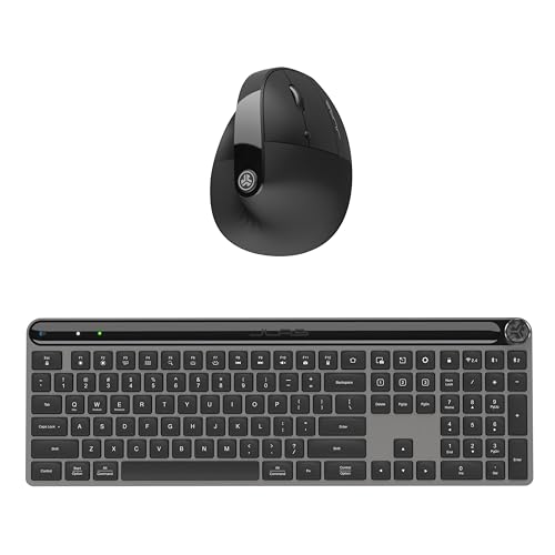 JLab Work Bundle, Epic Wireless Keyboard and JBuds Ergonomic Vertical Mouse