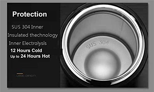 Delso Flask Stainless Steel Water Bottle Double Wall Vacuum Insulated BPA Free Multipurpose Design for Indoor Outdoor Sports Home School Office Camping Hiking (Raw Steel) 6