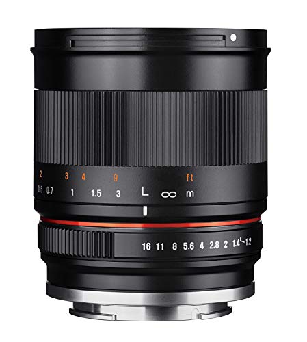 Rokinon 35mm F1.2 High Speed Wide Angle Lens for Fujifilm X Mount - Black - Fuji X 4