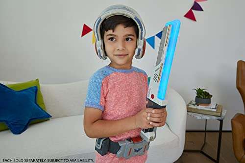 Mattel Disney and Pixar Lightyear Laser Blade DX Costume Toy, Movie-Inspired Plastic Machete with Electronic Lights & Sounds, Kids Gift Ages 4 Years & Older 4