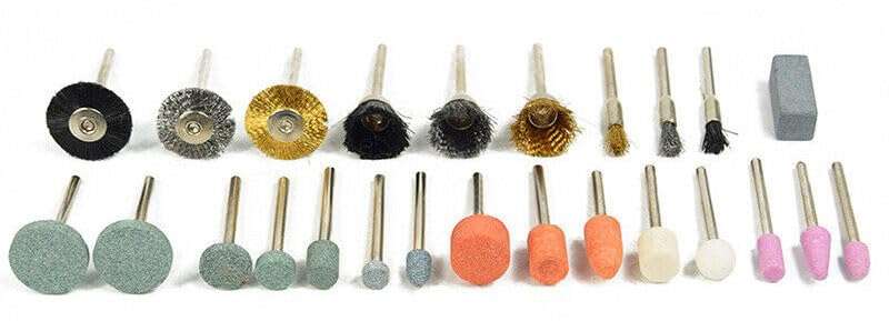 Diy Crafts 11405 6865 Drum Rubber Mandrels 43838 Shank for Sanding Sleeve Rotary Tool, Multicolor, 15 Piece 3