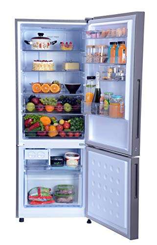 Haier 320 L 2 Star Inverter Frost-Free Double Door Refrigerator (HRB-3404PMG-E, Mirror Glass) 5