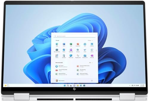 HP Envy x360 2-in-1 Laptop 14.0" Touchscreen IPS WUXGA Display (AMD Ryzen 5 8640HS, 16GB LPDDR5, 512GB PCIe SSD, AMD Radeon, Backlit KYB, WiFi 6E, Bluetooth 5.3, Win 11 Pro) w/DKZ Port Expander 6
