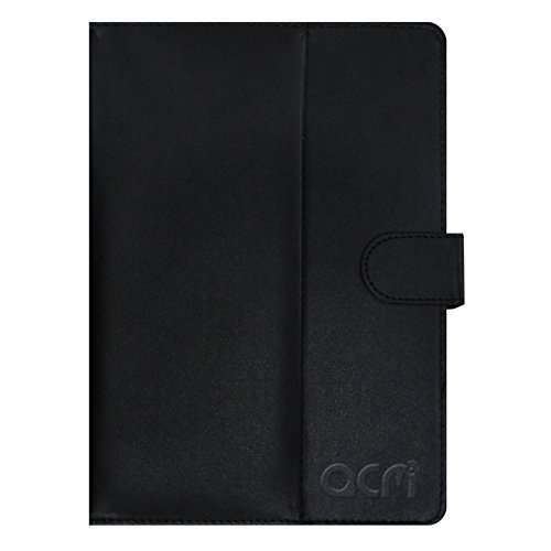 Acm Leather Flip Flap Case Compatible with Ikall N4 4g Tablet Cover Stand Black 3