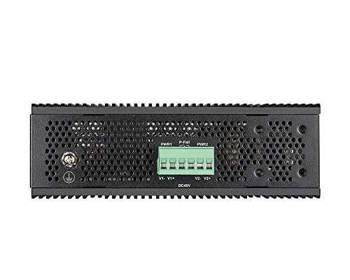 D-Link 12-Port PoE Gigabit Industrial Smart Managed Switch | 8 10/100/1000BASE-T PoE Ports (240W Budget) + 2 10/100/1000BASE-T Ports + 2 SFP Ports | Layer 2 | 6kV Surge (DIS-200G-12PS) 2