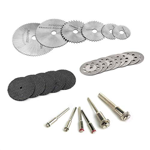 DIY Crafts Design # No 1, Pack Of 36 Pcs, Diamond Cutting Wheel and HSS Circular Saw Blades and Resin Metal Cutting Wheels Tools DIY Work (Design # No 1, Pack Of 36 Pcs) 4