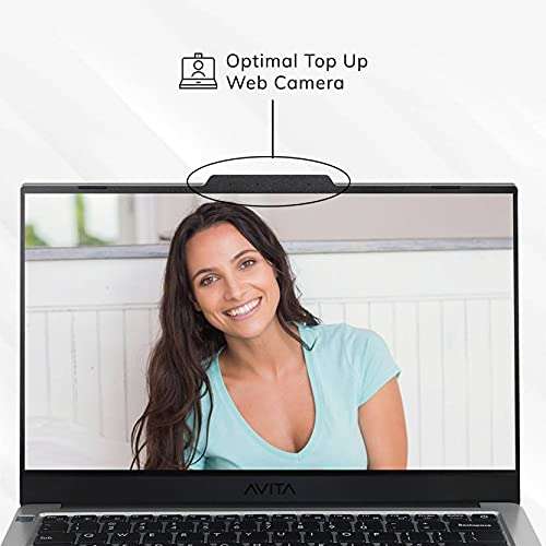Avita Liber V14 AMD Ryzen 5 Quad Core 3500U - (14 inches, 8 GB/512 GB SSD/Windows 10 Home) NS14A8INV562-AGA Thin and Light Laptop (Anchor Grey, 1.25 kg) 2