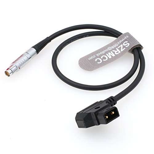 SZRMCC D-tap to Fischer 3 Pin Female Power Cable for ARRI UMC-4 WVR-1 WVT-1 4