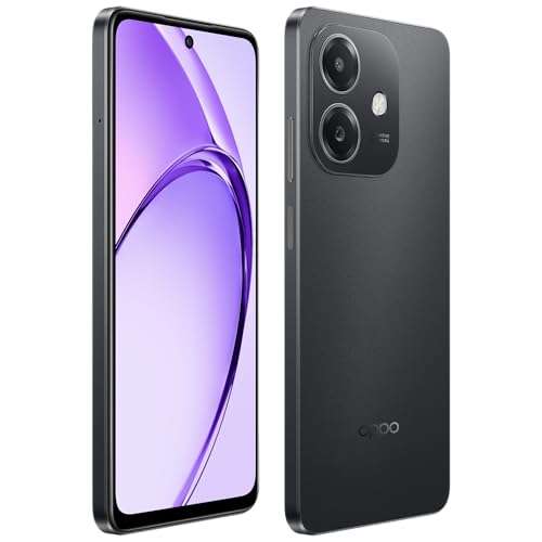 OPPO A3X 5G (Sparkle Black, 4GB RAM, 64GB Storage)|6.67” HD+ 120Hz Refresh Rate Screen | 45W SUPERVOOC|with No Cost EMI/Additional Exchange Offers 5