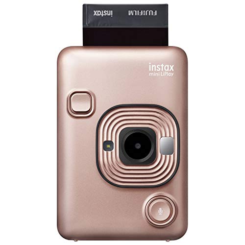 Fujifilm Instax Mini LiPlay Hybrid Instant Camera (Blush Gold) 5