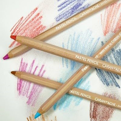 Caran D'ache Pastel Pencils - Anthraquinoid Pink (788.571) 5