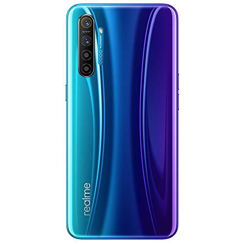 Realme XT (128GB, 8GB RAM) 6.4 AMOLED, 64MP Quad Camera, Snapdragon 712, Dual SIM GSM Unlocked, US + Global 4G LTE International Model - RMX1921 (Pearl Blue, 128GB + 64GB SD + Case Bundle) 2
