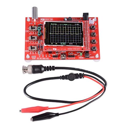 Robocraze DSO138 2.4 inch TFT Handheld Pocket-size Digital Oscilloscope Kit DIY Parts Electronic Learning Set Soldered 4