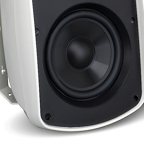 Russound Acclaim 5 Series Outback 6.5-in. 2-Way MK2 Outdoor Speakers, White (5B65mk2-W) (RUS5B65MK2W) 2