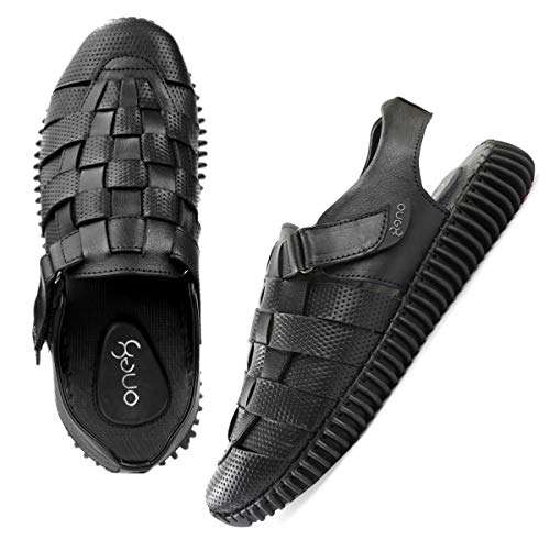 ONE8 Select By Virat Kohli Black Wingman Sandals 1