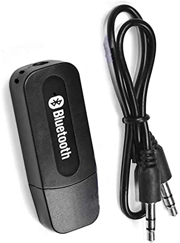Car Bluetooth Wireless Adapter 3.5mm Jack Aux Cable car Bluetooth Audio Receiver with Earphone Hands-Free USB, Led, FM Transmitter, Gadgets, Charger, Music Receiver, Phone Receiver, by R.S.Studd 2