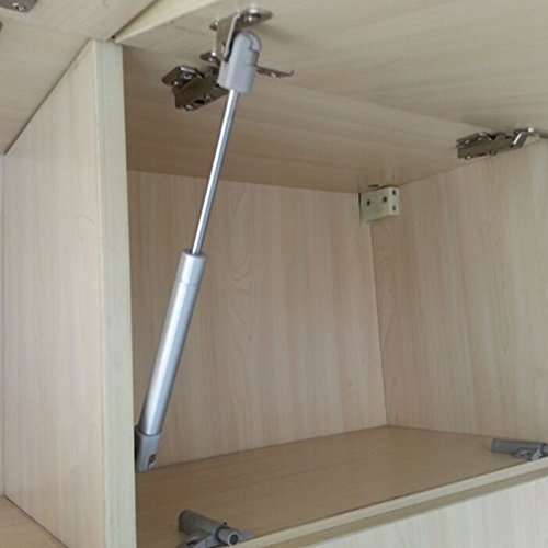 2 Pcs 18lb/80N Hydraulic Gas Strut Lift Support Cabinet Hinge Kitchen Cupboard Door Gas Spring Door Shocks Cabinets Hinges 6