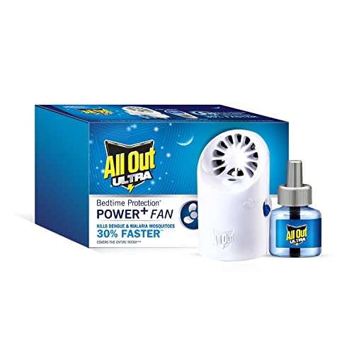 All Out Mosquito Repellant Fan Starter Pack, Pack Of 1 Pc, Liquid 2