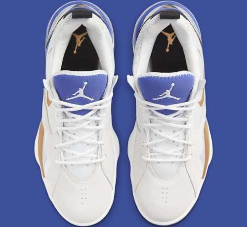 Jordan Nike Zoom '92 Men's Basketball Shoes (White/Mettalic Gold, US Footwear Size System, Adult, Men, Numeric, Medium, 8.5) 5