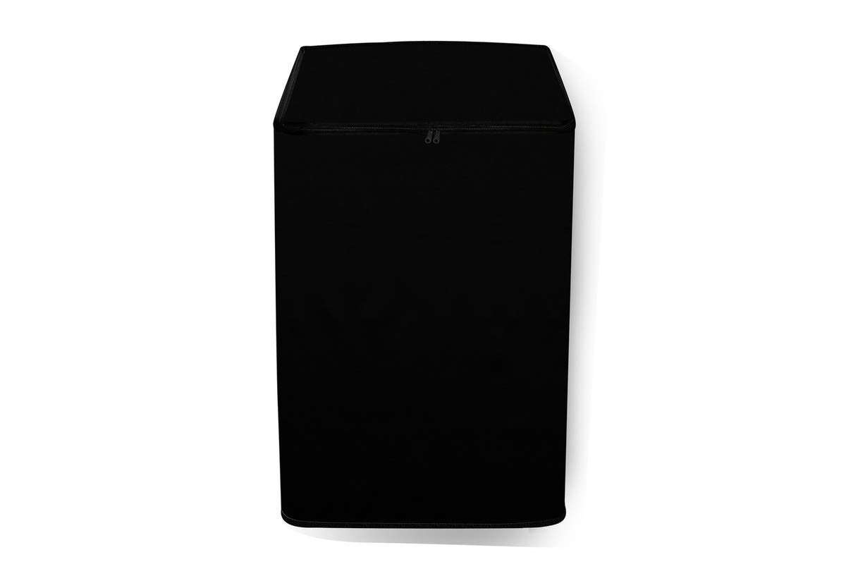 Star Weaves Top Load Washing Machine Cover for Godrej 6.5 Kg Fully-Automatic Top Loading WTEON ADR 65 5.0 PFDTG AURD, Waterproof & Dustproof Cover Black 4