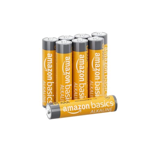 Amazon Basics AmazonBasics AAA Performance Alkaline Non-Rechargeable Batteries (8-Pack) - Appearance May Vary