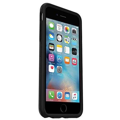 OTTERBOX Symmetry Clear Series Case for iPhone 6 PLUS/6s Plus (5.5" Version) - Retail Packaging - Black Crystal (Clear/Black) 2