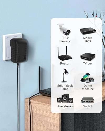 Accessory USA 9.5V AC DC Adapter for Casio ADE95100 ADE95100L AD-E95100 AD-E95100L AD-E95100LJ ADE95100LJ AD-E95100LE ADE95100LE Electronic Keyboard Piano World Wide Use Power Supply Cord 4