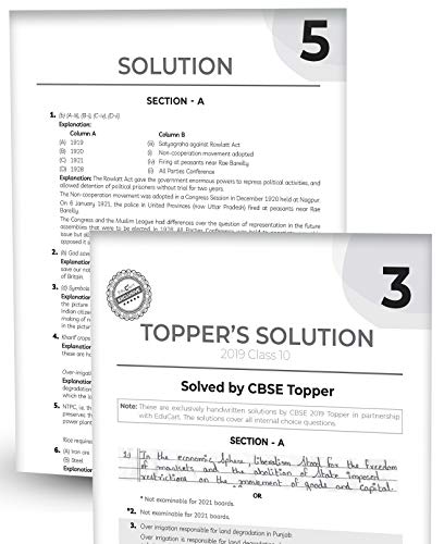 Educart CBSE Class 10 Social Science Sample Question Papers For 2021 (reduced syllabus for Term 1 and 2) (old pattern) (Class 9-12) 6