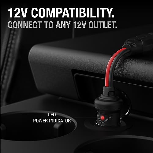 NOCO GC020 12 Volt Plug 2-Way Splitter, Red and Black 6