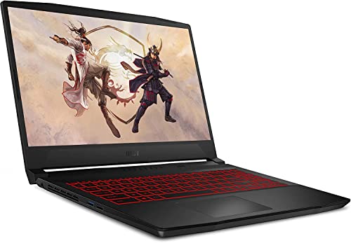 MSI Katana 15.6" FHD Gaming Laptop 2023 Newest, 12th Gen Intel Core i7-12700H Processor, NVIDIA GeForce RTX 3060, 32GB RAM, 2TB SSD, Backlit Keyboard, Windows 11 Home, Bundle with JAWFOAL 2
