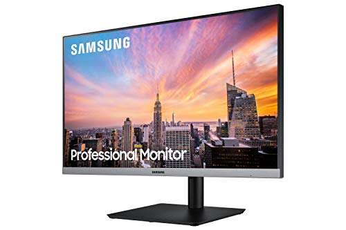 Samsung 24 Inch (Ls24R650Fdwxxl) Ips Panel Full Hd Led Monitor With Hdmi, Vga, Black 3