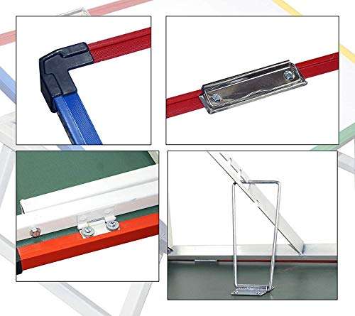 METRO TOY'S & GIFT Multi-Purpose Foldable Laptop Table White Study Table Learning Table Study Table for Kids - Color Frame 5