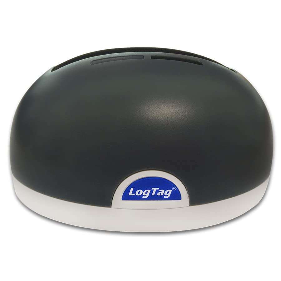 LogTag LTI-HID, LogTag Desktop USB Interface Cradle for All LogTag 3-pin Data Loggers, Includes USB Connection Lead, Charcoal/Grey 1