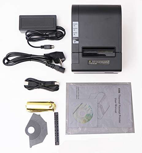 CYSNO BIS Certified 80mm (3 Inches) Direct Thermal Printer CYP-E801 - Monochrome - Desktop - Auto Cutter - Receipt Print POS Printer 6