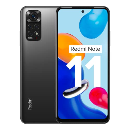 Redmi Note 11 (Space Black, 6GB RAM, 128GB Storage)|90Hz FHD+ AMOLED Display | Qualcomm® Snapdragon™ 680-6nm | 33W Charger Included 1