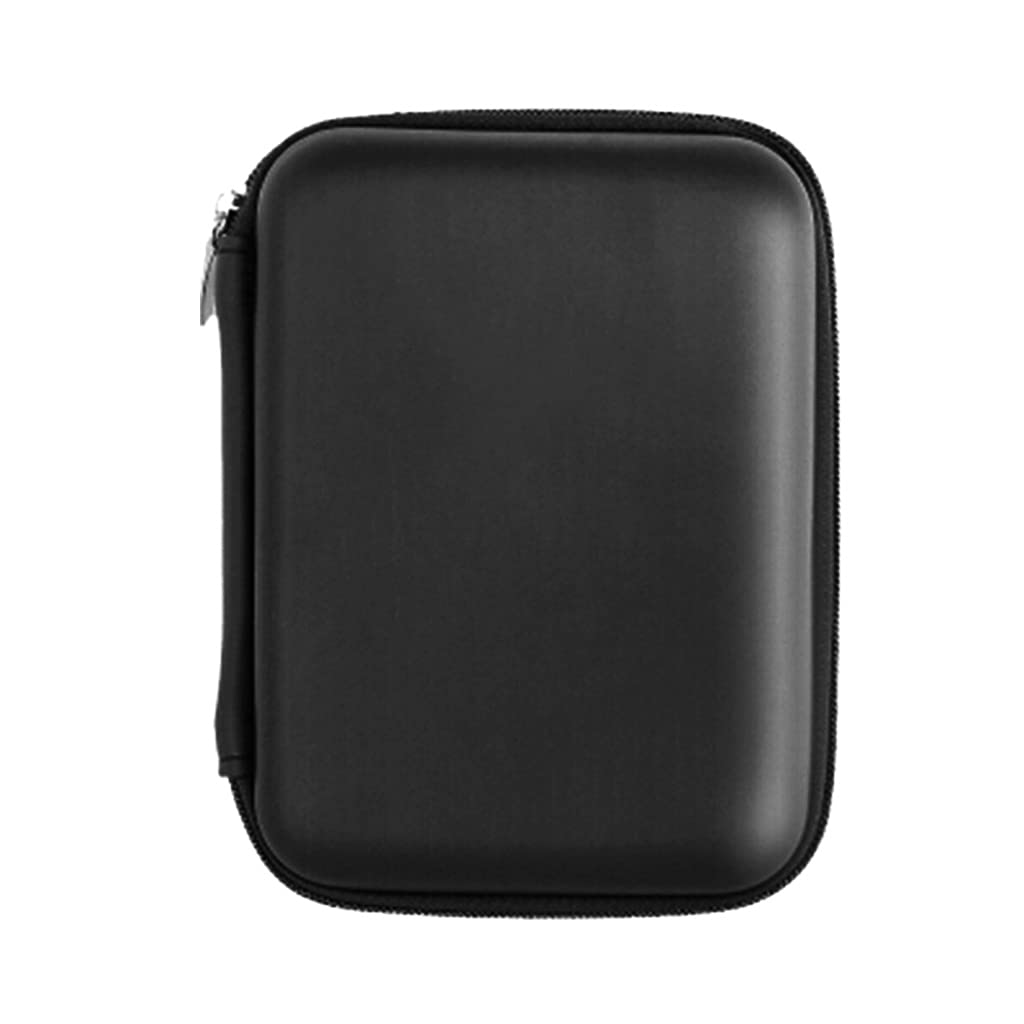 Psdndeww EVA Hard Carrying for Case for Portable External Hard Stoarage Box Black Disk USB Cable 1