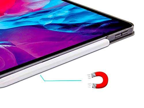 Xtore Atlas iPad Pro 11 inch 2020/2018 Folio Case | Auto Wake/Sleep | Laser Cut Slots (Charcoal Grey) 3