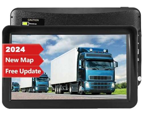 9-Inch GPS Navigation for Car With Speed Limit & Traffic Light Tips, Turn-by-Turn Directions, 2024 USA Map, Lifetime Updates 1