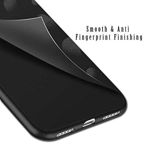 TheGiftKart Imported Matte Soft Back Cover Case for Redmi Note 10 Lite/Note 9 Pro/Pro Max/Poco M2 Pro | Protective Rubberised Case (Black) 4