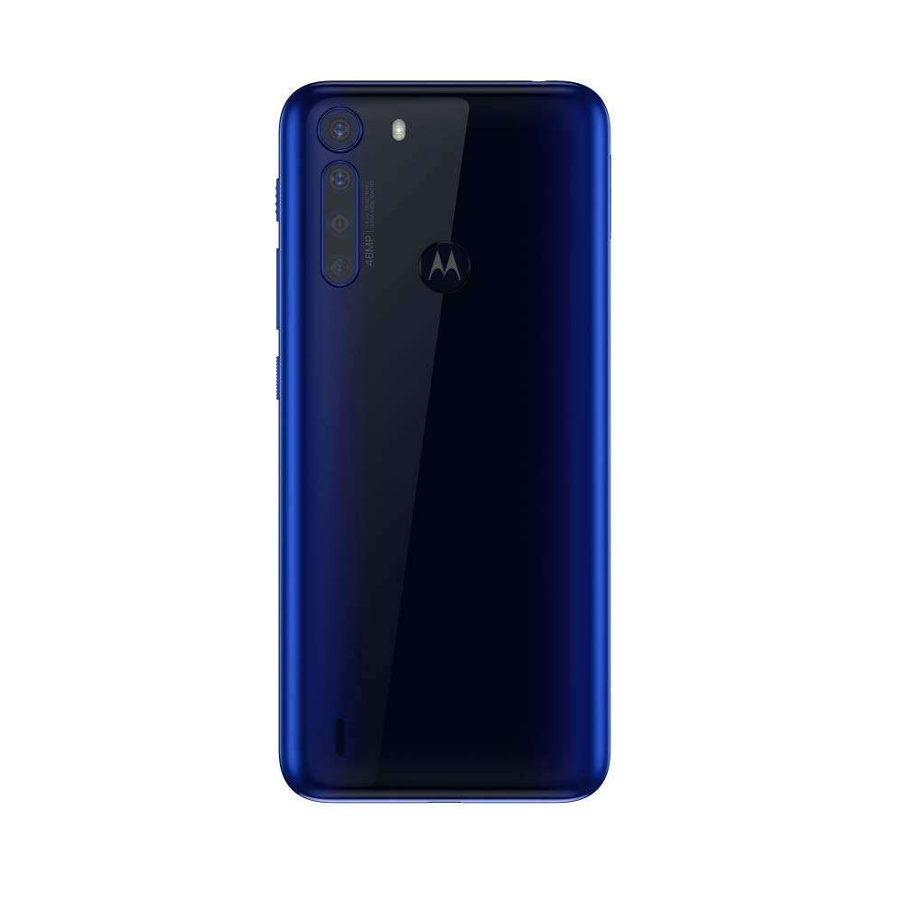 Motorola One Fusion | Unlocked | GSM Only | 4/64GB | 48MP | 2020 | Deep Sapphire | NOT Compatible with Sprint or Verizon 3