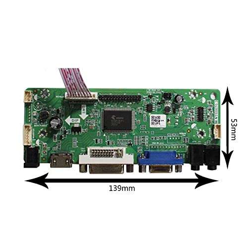 VSDISPLAY for 10.1" 1280x800 B101EW05 M101NWWB R0 R3 R6 40Pin WLED LCD Display Controller Board HDMI VGA DVI Audio Video Input 3