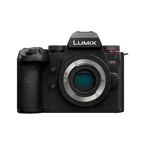 Panasonic LUMIX G9II Micro Four Thirds Camera, 25.2MP Sensor with Phase Hybrid AF, Powerful Image Stabilization, High-Speed Perfomance and Mobility, Flagship Model of G Series - DC-G9M2BODY 1
