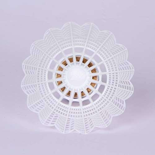 NIVIA Nylon Shuttlecock, Pack of 6 (Yellow/Green) 4