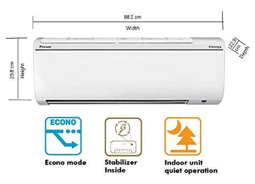 Daikin 1.5 Ton Inverter Split Ac 3 Star (Copper, FTKL/RKL-50TV16V, White) 4